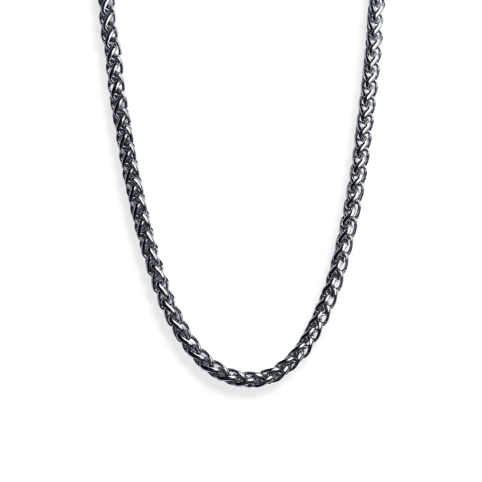Wheat 4MM Chain (Silver)