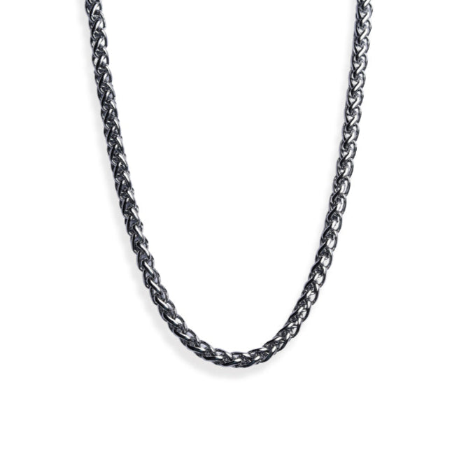 Wheat 4MM Chain (Silver)