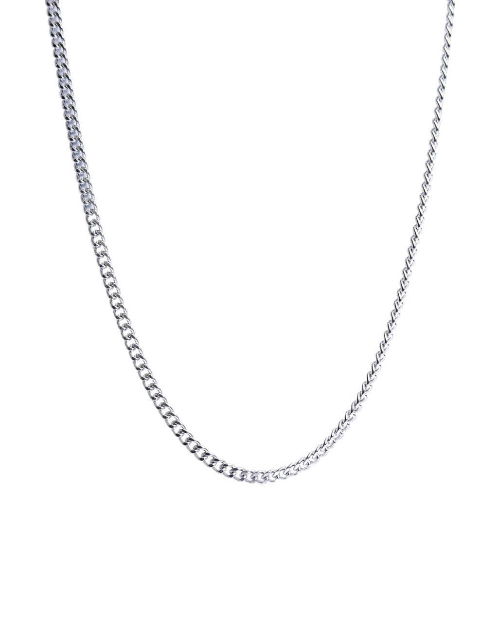 Curb 1.5MM Chain (Silver)