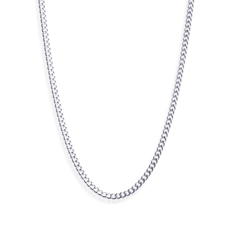 Curb 1.5MM Chain (Silver)